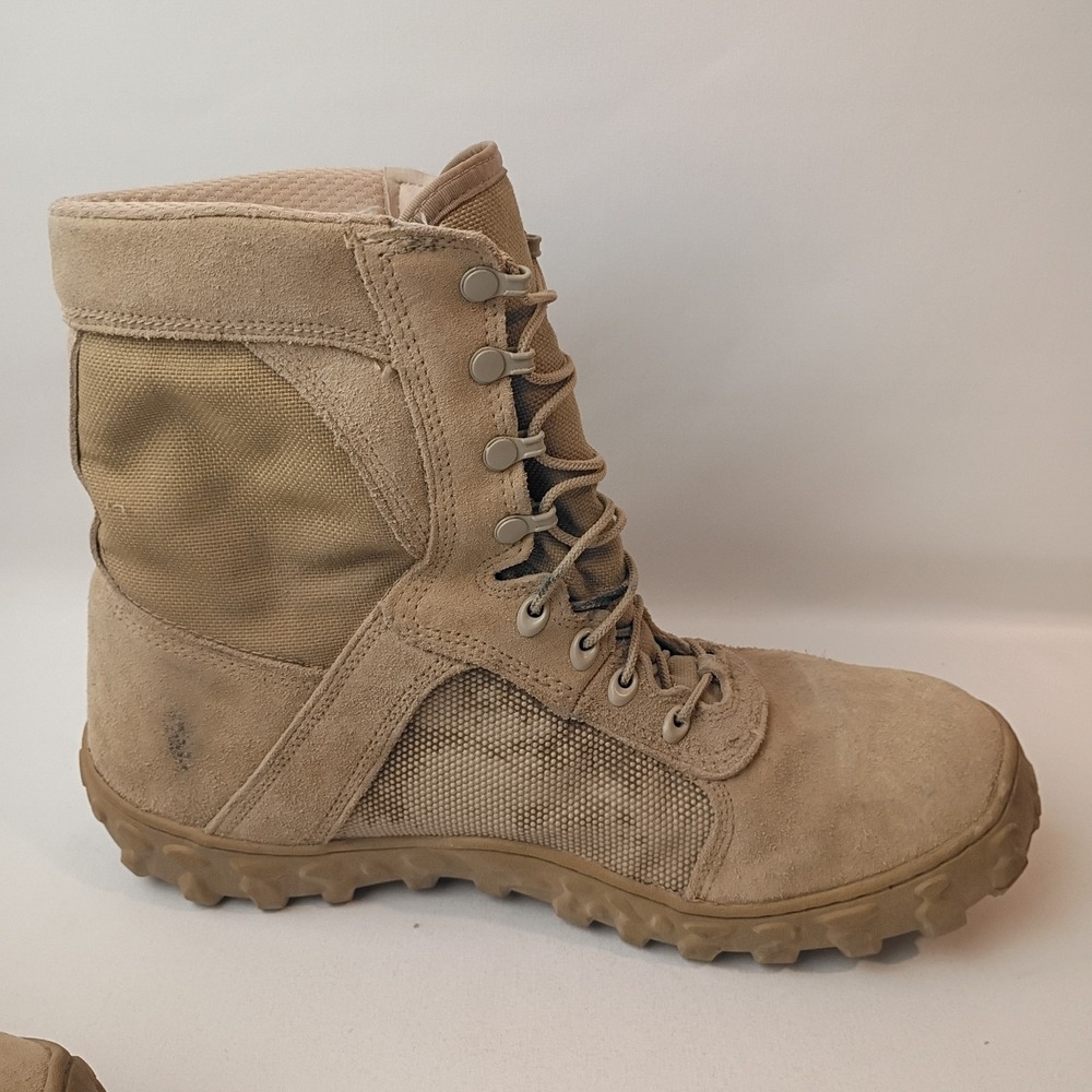 Rocky S2V Special Ops Coyote Brown Military Combat Boots Men's Size US 14 M USA - Picture 4 of 10